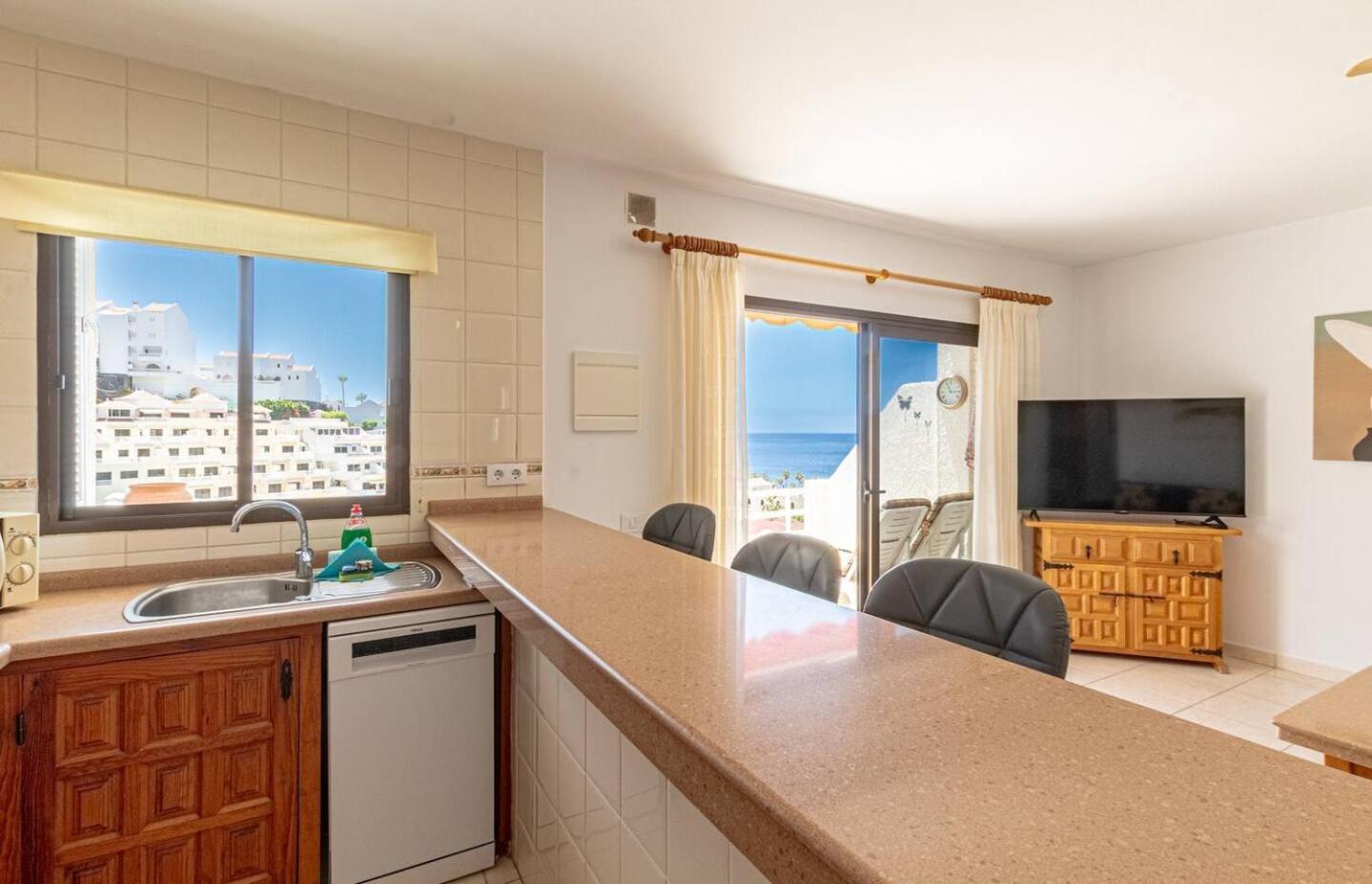 Sunny Oceanview Terrace By Dream Homes Tenerife Acantilado de los Gigantes Exterior photo